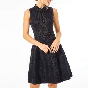 Lilly Pulitzer Franci high collar dress, onyx
